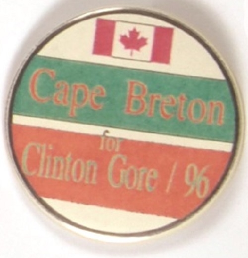 Cape Breton for Clinton, Gore