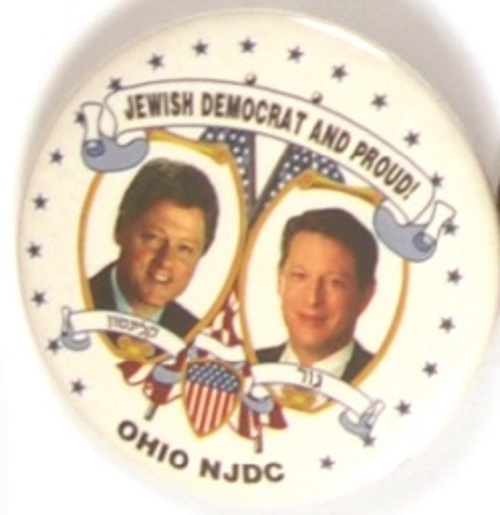 Clinton-Gore Ohio Jewish Democrat