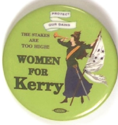 Women for Kerry Suffrage Trumpeter