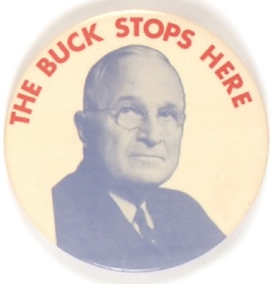 Truman the Buck Stops Here