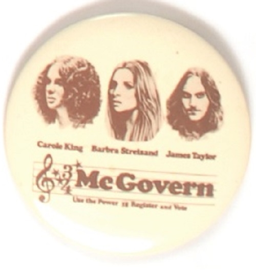 McGovern Concert Pin
