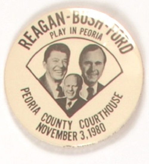 Reagan-Bush-Ford Play in Peoria
