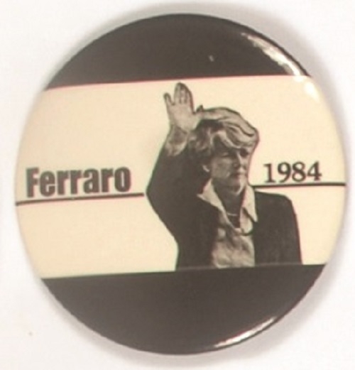 Scarce Ferraro 1984 Celluloid