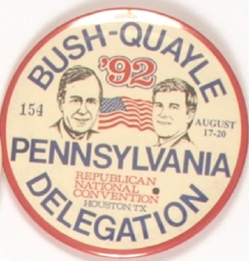 Bush-Quayle Pennsylvania Delegation