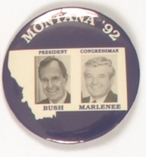 Bush-Marlenee Montana Coattail