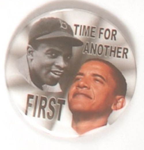 Obama-Jackie Robinson Another First