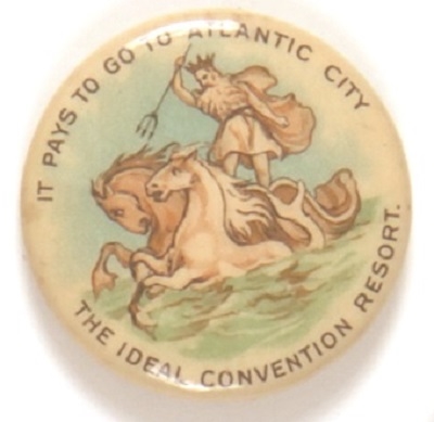 Atlantic City Ideal Convention City Neptune Pin
