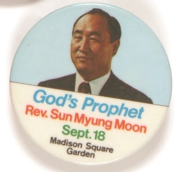 Rev. Sun Myung Moon Madison Square Garden