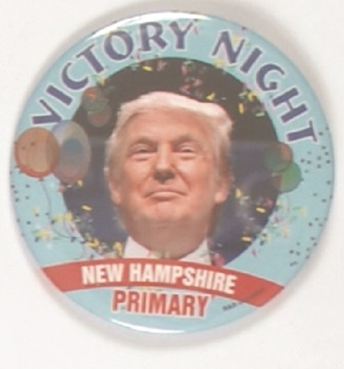 Trump Victory Night New Hampshire Primary