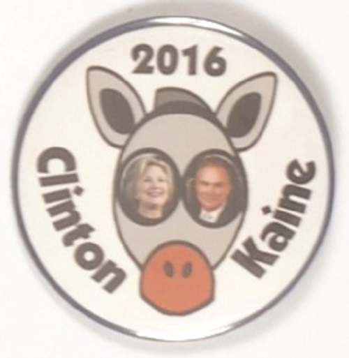Clinton-Kaine Donkey Eyes
