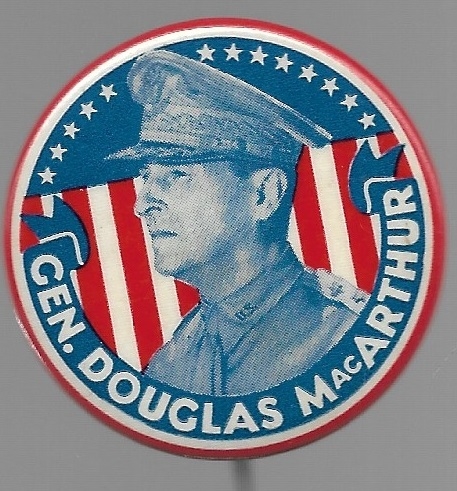 Gen. Douglas MacArthur Scarce Size 