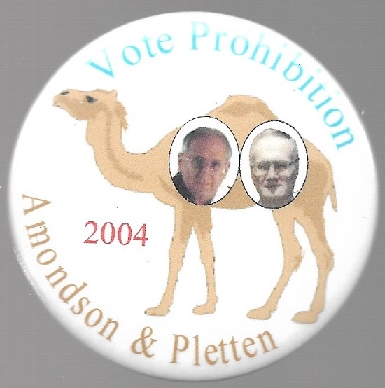 Amondson and Pletten, Prohibition Party 2004 