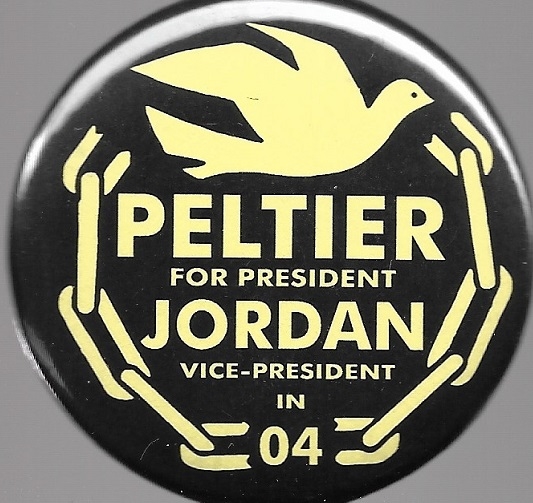 Peltier and Jordan Peace and Freedom Party 