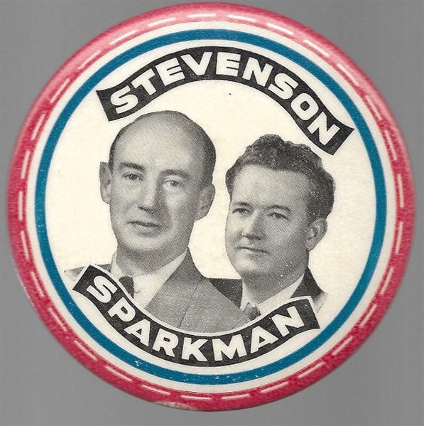 Stevenson-Sparkman 1952 Jugate 