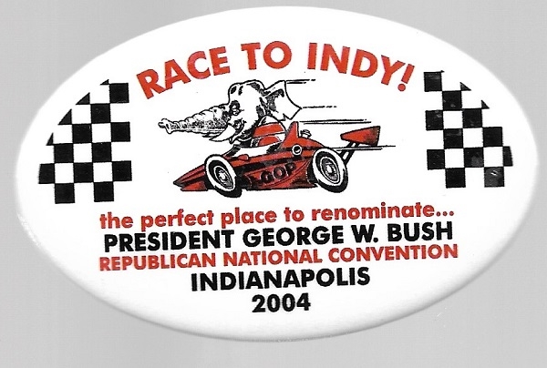George W. Bush Race to Indy 