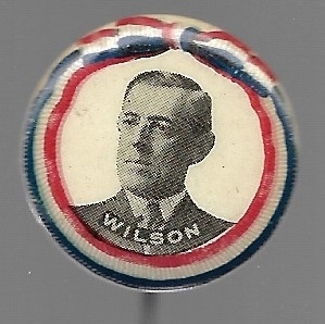Woodrow Wilson Scarce Celluloid 
