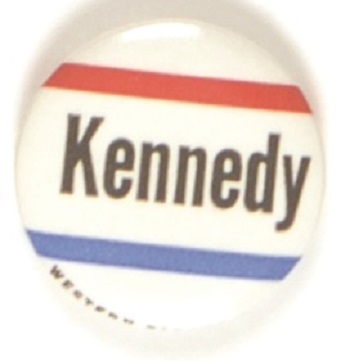 Kennedy Red, White Blue 1968 Pin