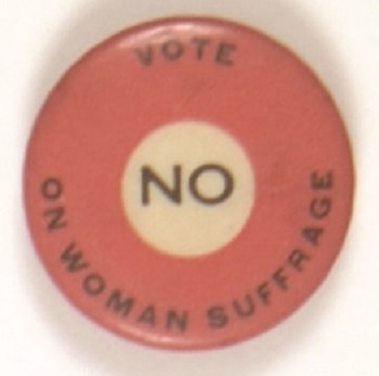 Vote No On Woman Suffrage Red Version
