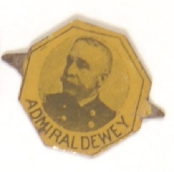 Admiral Dewey Tobacco Tag