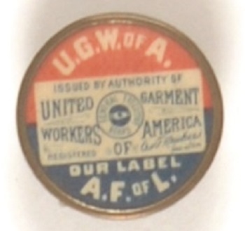United Garment Workers of America Stud