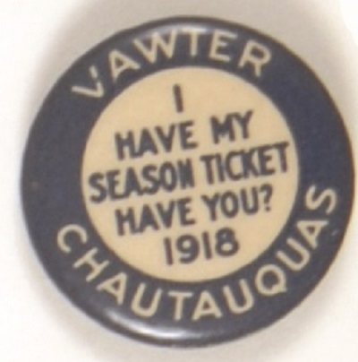 Vawter 1918 Chautauquas