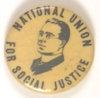 Fr. Coughlin National Union for Social Justice