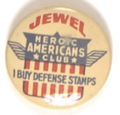 Heroic American Club Defense Stamps