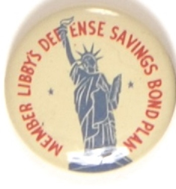 Libbys Defense Bond Savings Plan