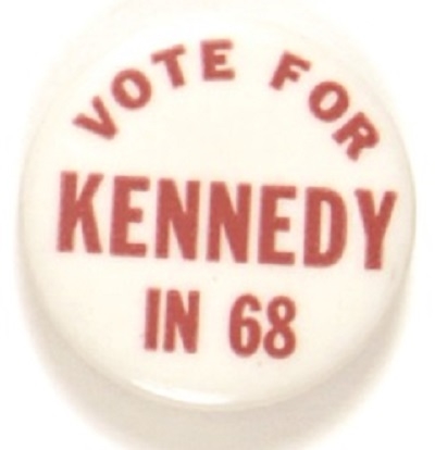 Vote for Kennedy in 68