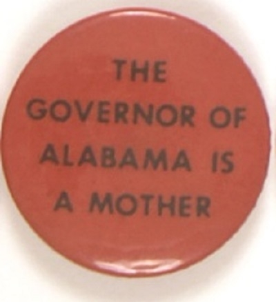 Lurleen Wallace, governor of Alabama is a Mother