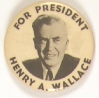 Wallace For President Progressive Party