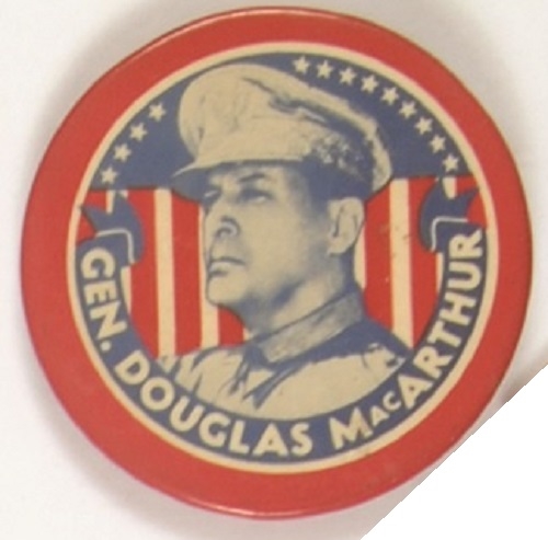 MacArthur Large Size Red, White and Blue