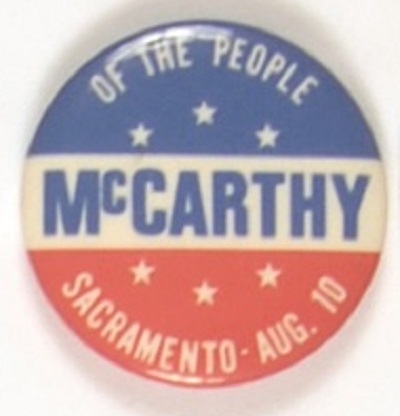 McCarthy of the People Sacramento