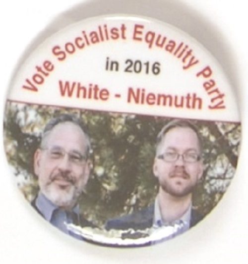 White-Niemuth Socialist Equality Party 2016