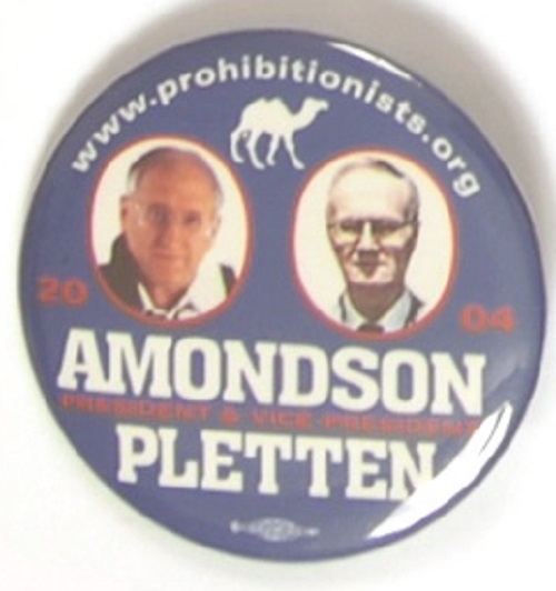 Amondson and Pletten Prohibition Party