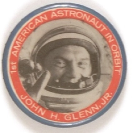 John Glenn 1st American Astronaut in Orbit