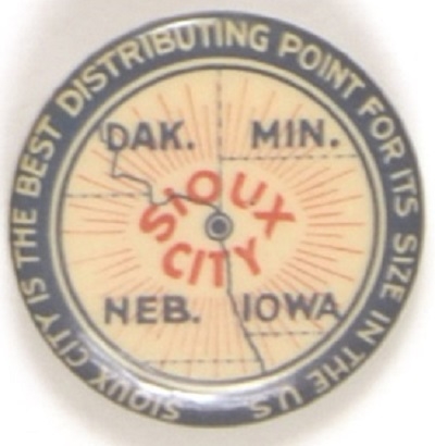 Sioux City Advertising Pin