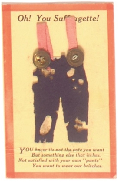 Oh! You Suffragette Postcard