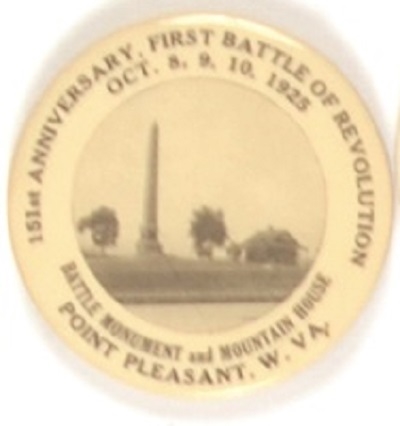 Point Pleasant, W. Va., First Battle of Revolution Monument