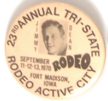 Tri-State Rodeo 1970, Jimmy Dean