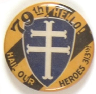 Hail Our Heroes World War I Pin