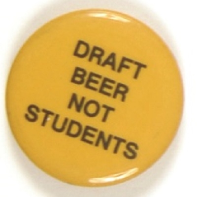 Draft Beer Not Students