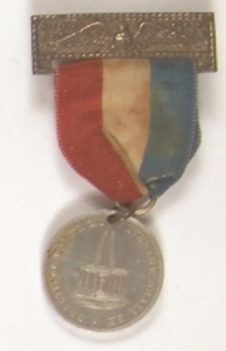 Temperance Pledge Medal and Ribbon