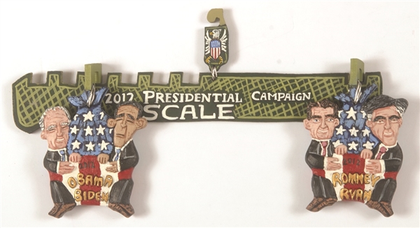 Obama-Romney 2012 Presidential Scale