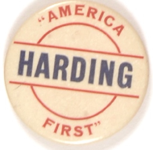 Harding America First