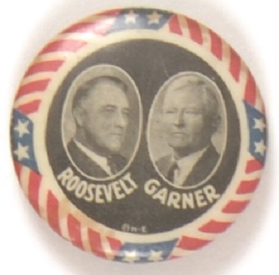 Roosevelt-Garner Stars and Stripes Jugate