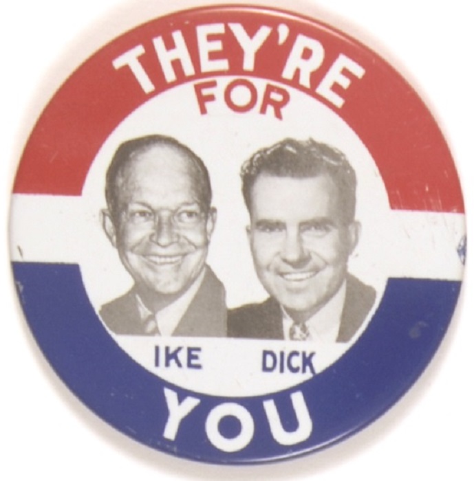 Lot Detail Ike Dick Theyre For You Rare Large Litho Version