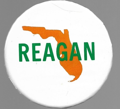 Reagan Florida Rare Celluloid