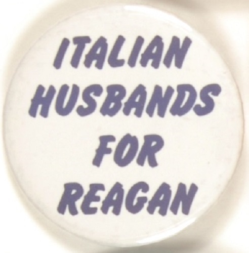 Italian Husbands for Reagan