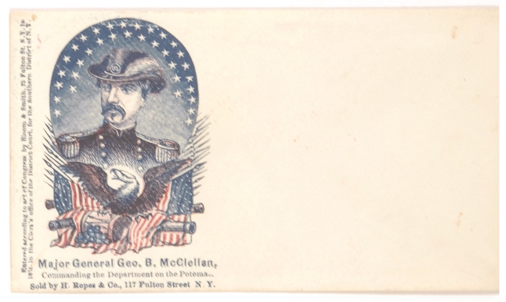 McClellan Civil War Cover